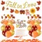 Autumn Bridal Shower Party Decorations, Fall in Love Banner Autumn Little Pumpkin